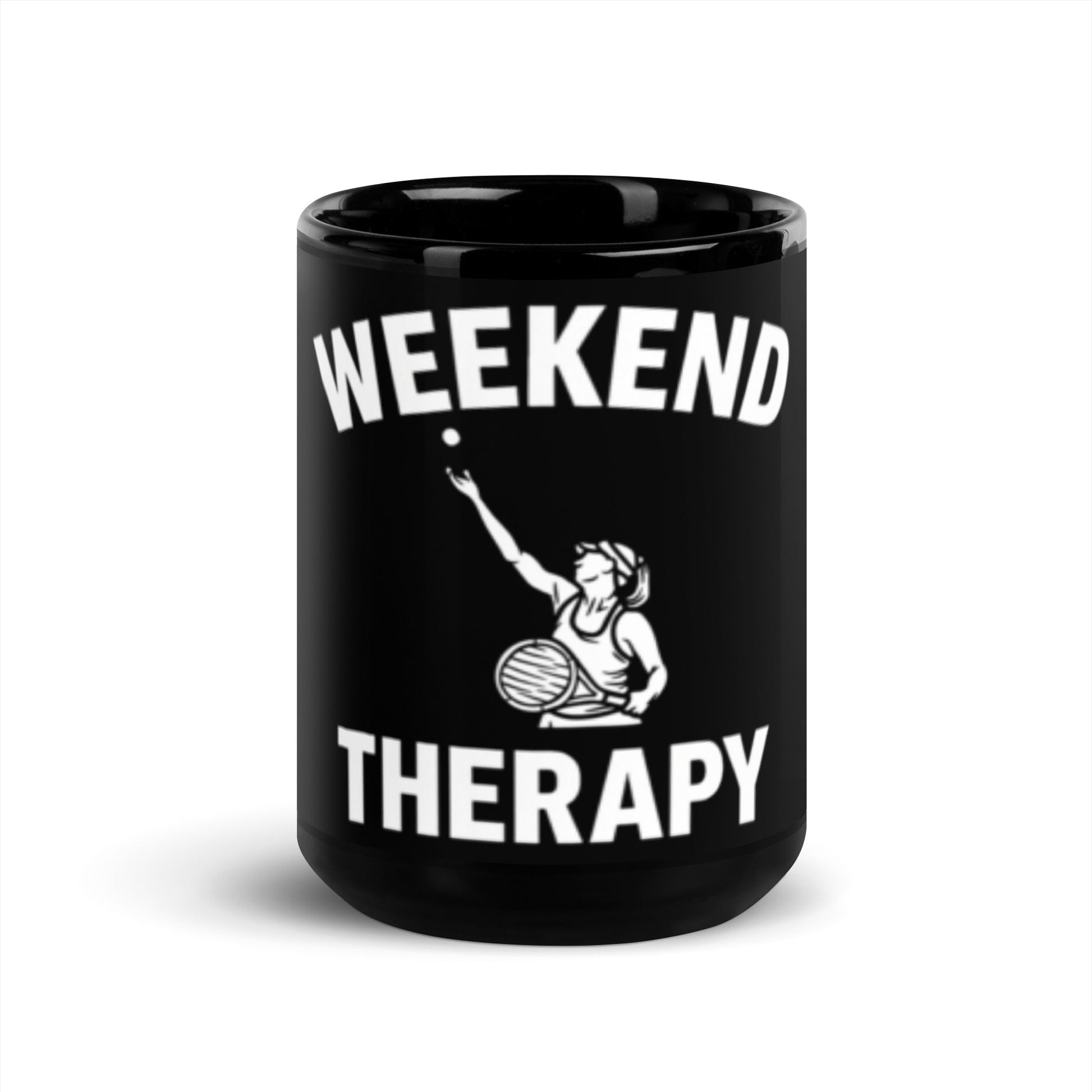 Weekend Therapy Tennis Mug – Serve Edition by Weekend Therapy™ – Weekend Therapy Clothing