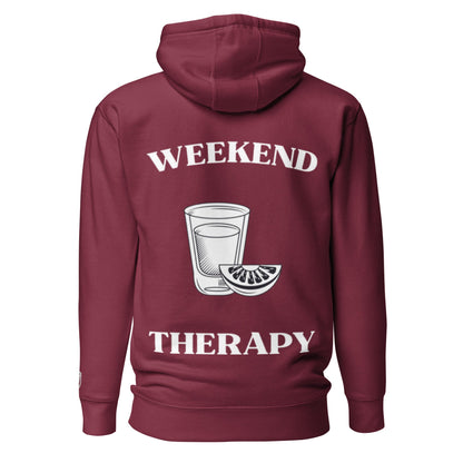 Weekend Therapy Tequila Shot Hoodie – Citrus Edition by Weekend Therapy™ – Weekend Therapy Clothing