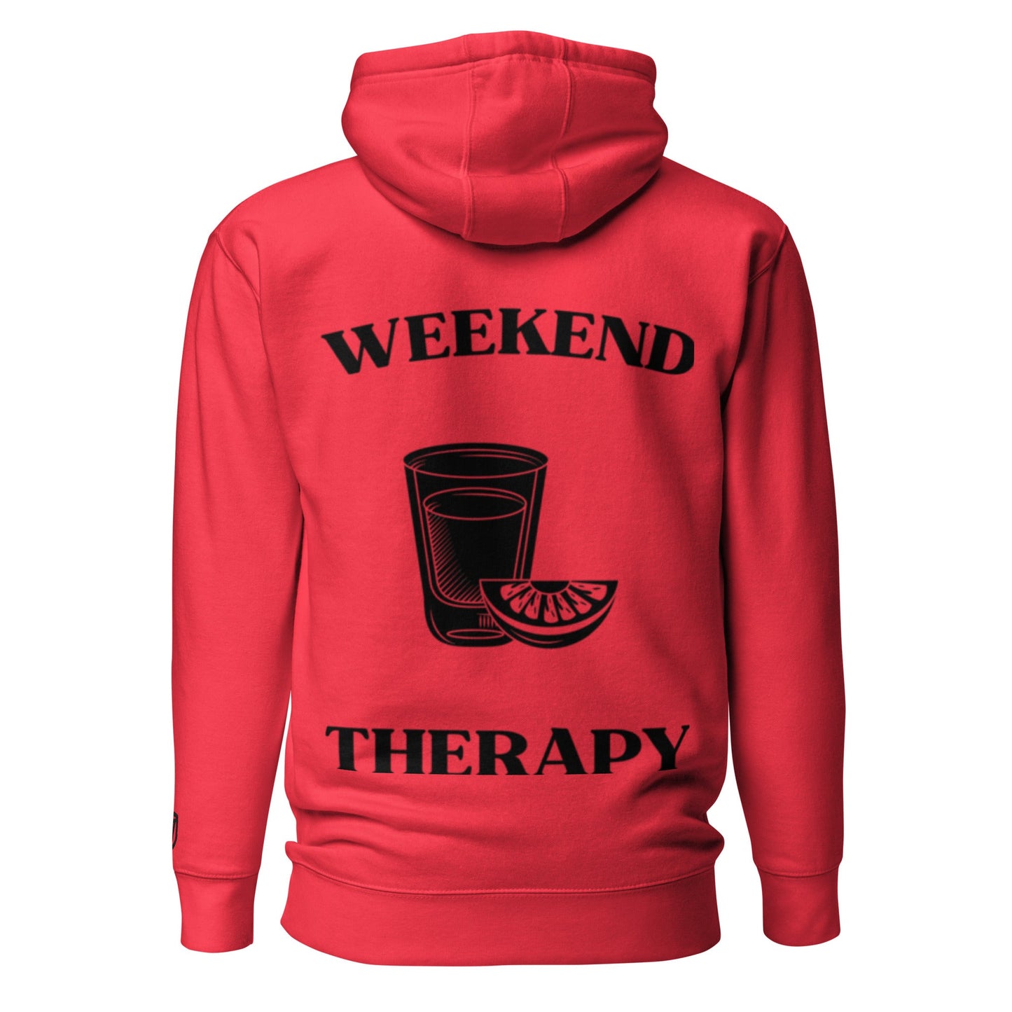 Weekend Therapy Tequila Shot Hoodie – Citrus Edition by Weekend Therapy™ – Weekend Therapy Clothing