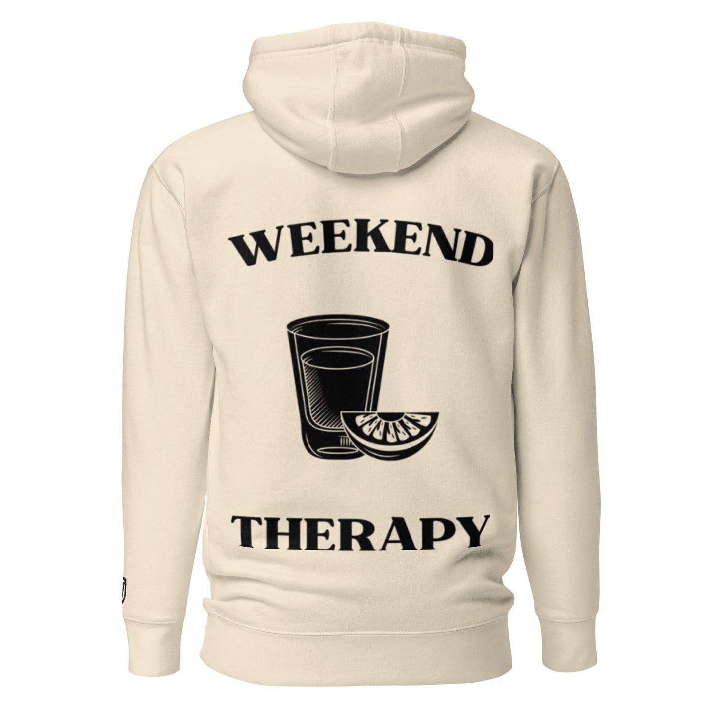 Weekend Therapy Tequila Shot Hoodie – Citrus Edition by Weekend Therapy™ – Weekend Therapy Clothing