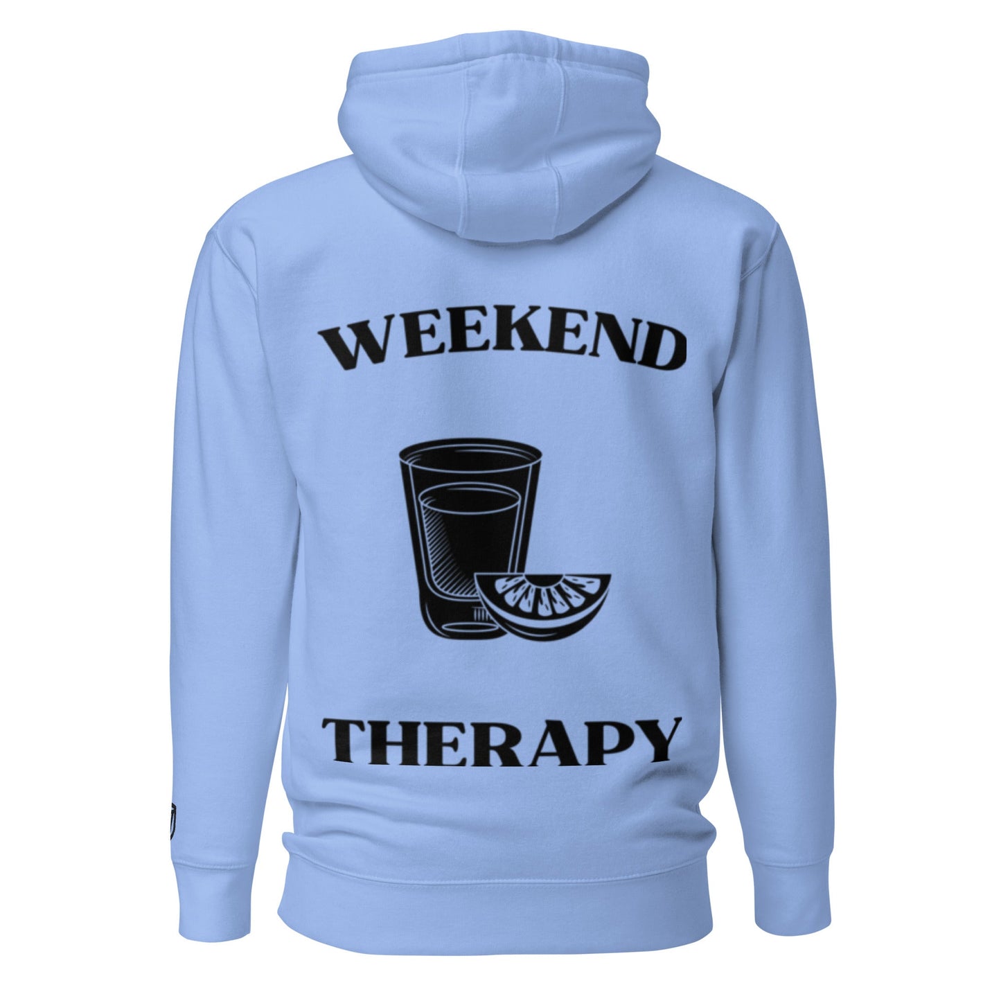 Weekend Therapy Tequila Shot Hoodie – Citrus Edition by Weekend Therapy™ – Weekend Therapy Clothing