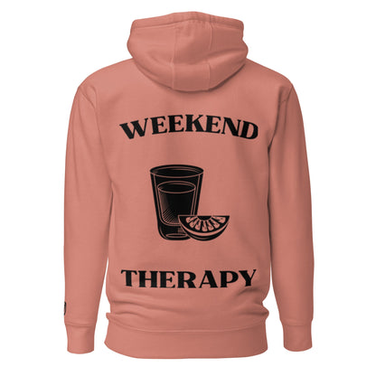 Weekend Therapy Tequila Shot Hoodie – Citrus Edition by Weekend Therapy™ – Weekend Therapy Clothing