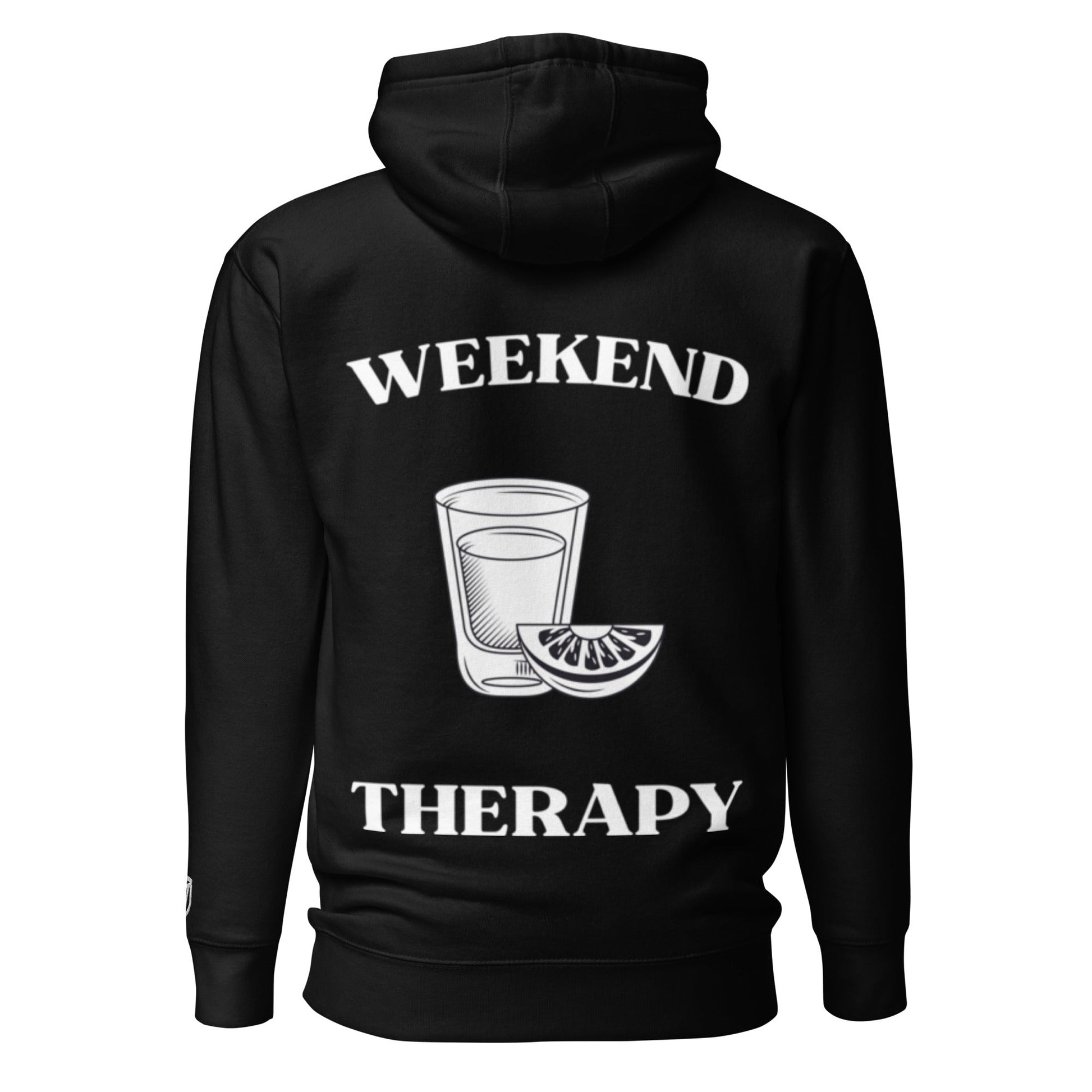Weekend Therapy Tequila Shot Hoodie – Citrus Edition by Weekend Therapy™ – Weekend Therapy Clothing