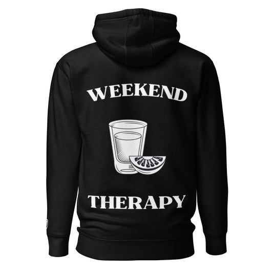 Weekend Therapy Tequila Shot Hoodie – Citrus Edition by Weekend Therapy™ – Weekend Therapy Clothing