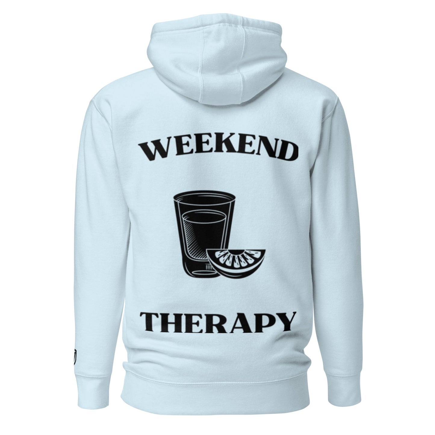Weekend Therapy Tequila Shot Hoodie – Citrus Edition by Weekend Therapy™ – Weekend Therapy Clothing