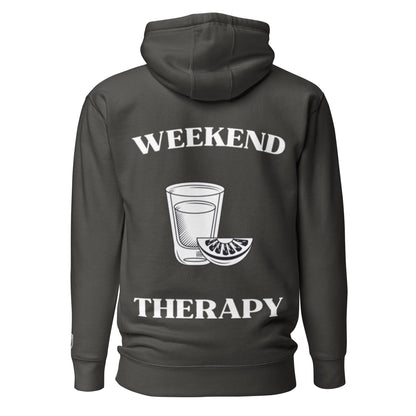 Weekend Therapy Tequila Shot Hoodie – Citrus Edition by Weekend Therapy™ – Weekend Therapy Clothing