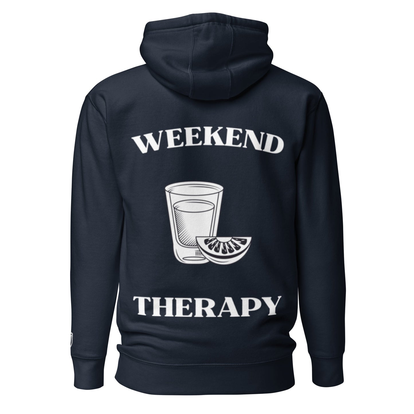 Weekend Therapy Tequila Shot Hoodie – Citrus Edition by Weekend Therapy™ – Weekend Therapy Clothing