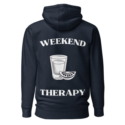 Weekend Therapy Tequila Shot Hoodie – Citrus Edition by Weekend Therapy™ – Weekend Therapy Clothing
