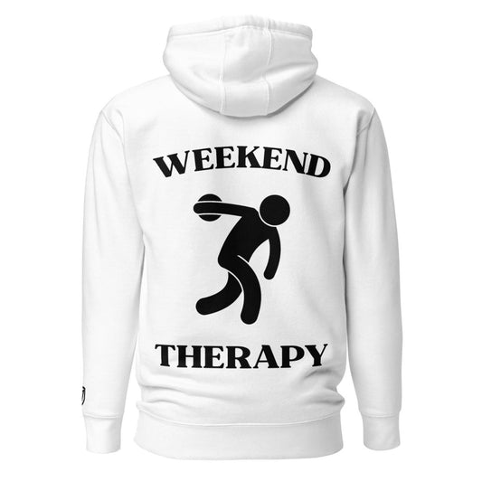 Weekend Therapy Track & Field Hoodie – Discus Throw Edition by Weekend Therapy™ – Weekend Therapy Clothing