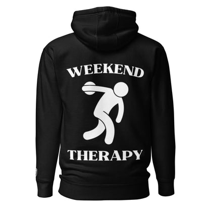 Weekend Therapy Track & Field Hoodie – Discus Throw Edition by Weekend Therapy™ – Weekend Therapy Clothing