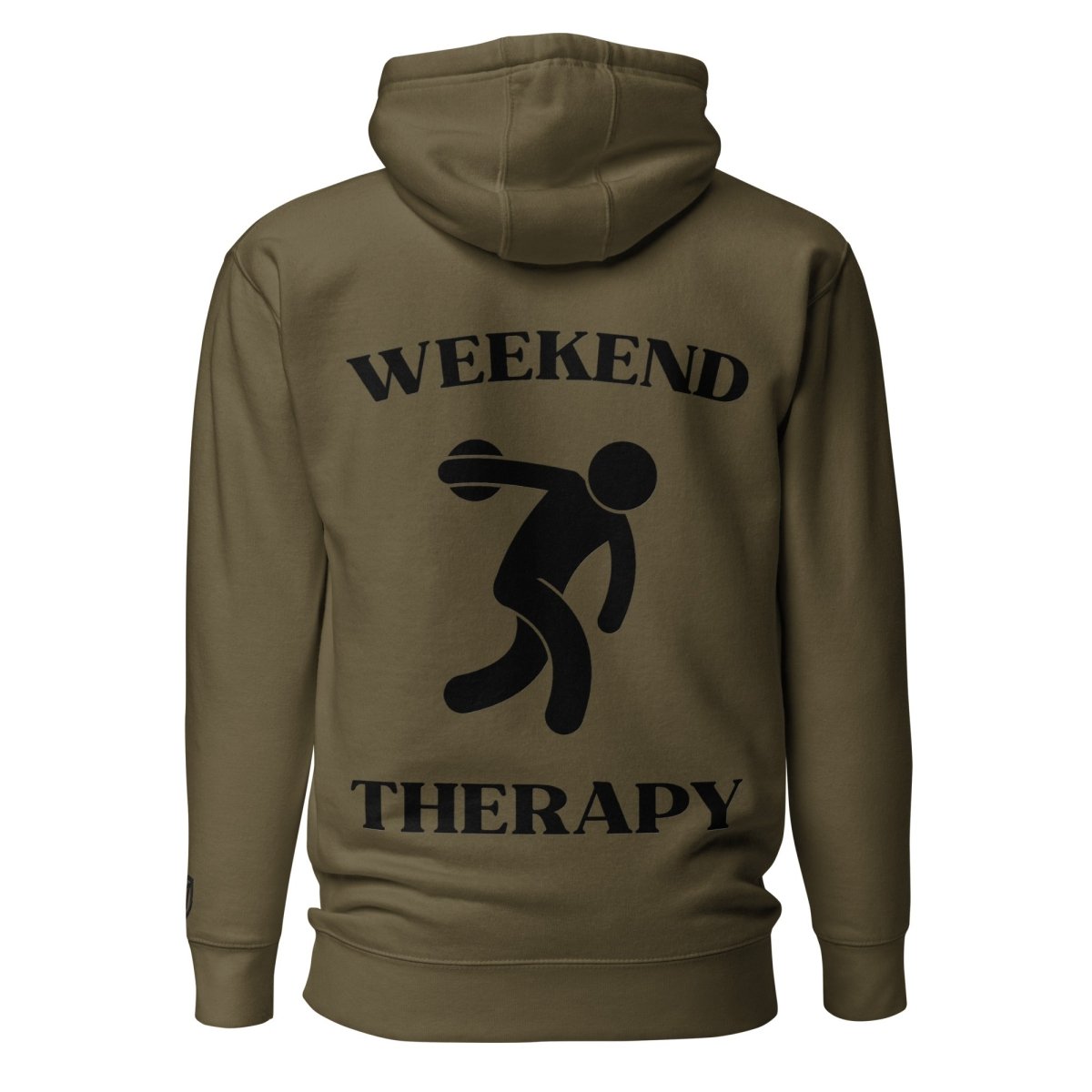 Weekend Therapy Track & Field Hoodie – Discus Throw Edition by Weekend Therapy™ – Weekend Therapy Clothing