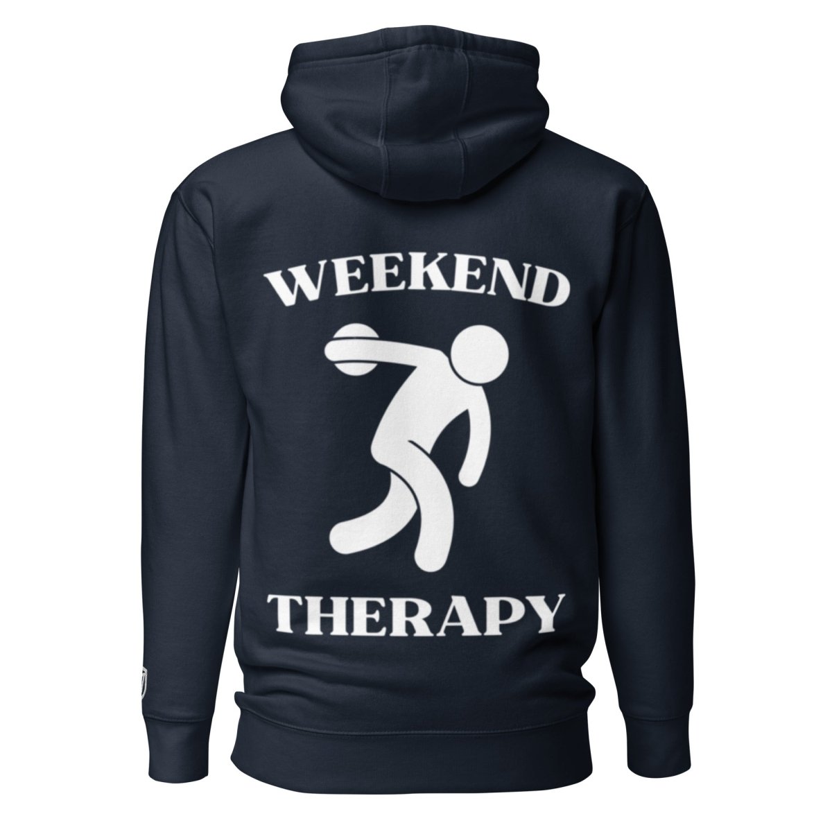 Weekend Therapy Track & Field Hoodie – Discus Throw Edition by Weekend Therapy™ – Weekend Therapy Clothing