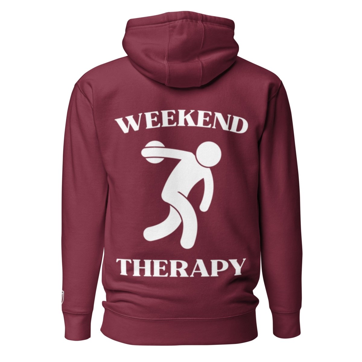 Weekend Therapy Track & Field Hoodie – Discus Throw Edition by Weekend Therapy™ – Weekend Therapy Clothing