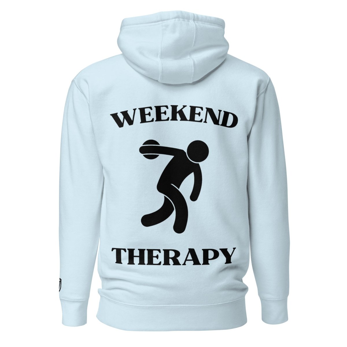 Weekend Therapy Track & Field Hoodie – Discus Throw Edition by Weekend Therapy™ – Weekend Therapy Clothing