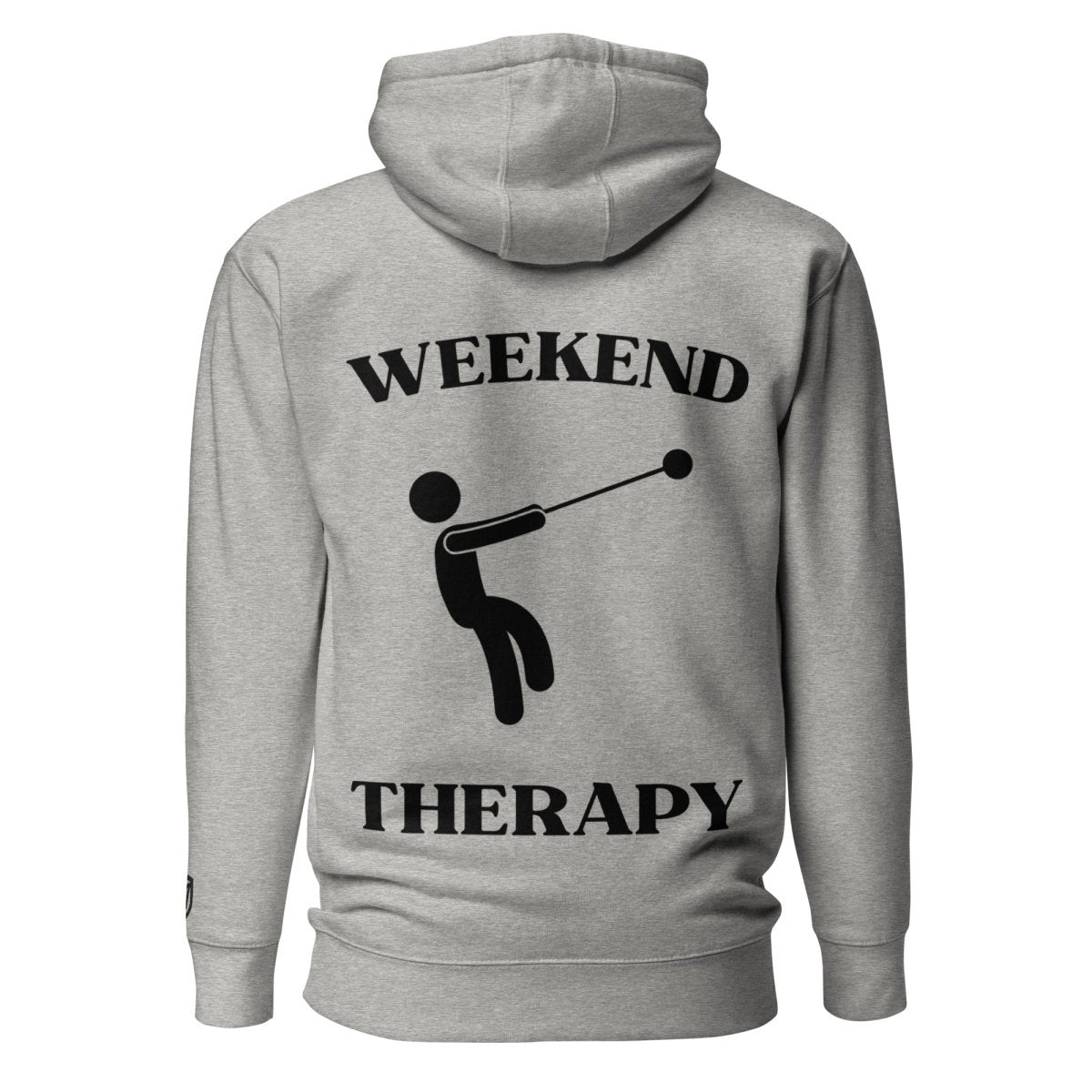 Weekend Therapy Track & Field Hoodie – Hammer Throw Edition by Weekend Therapy™ – Weekend Therapy Clothing