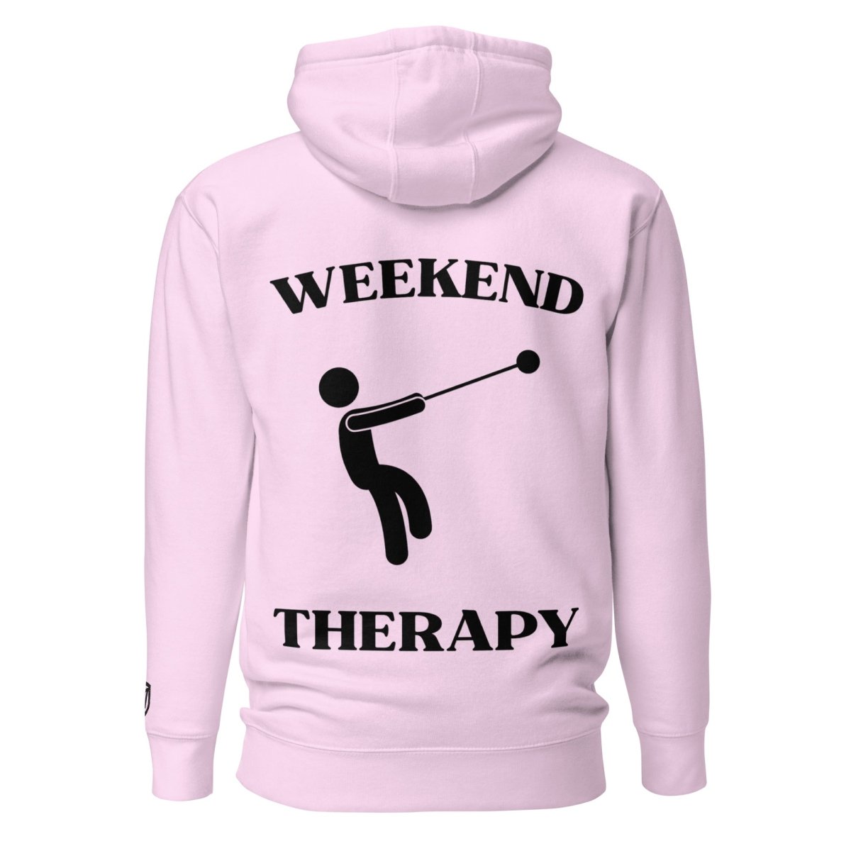 Weekend Therapy Track & Field Hoodie – Hammer Throw Edition by Weekend Therapy™ – Weekend Therapy Clothing