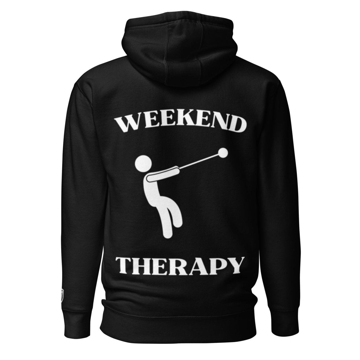 Weekend Therapy Track & Field Hoodie – Hammer Throw Edition by Weekend Therapy™ – Weekend Therapy Clothing