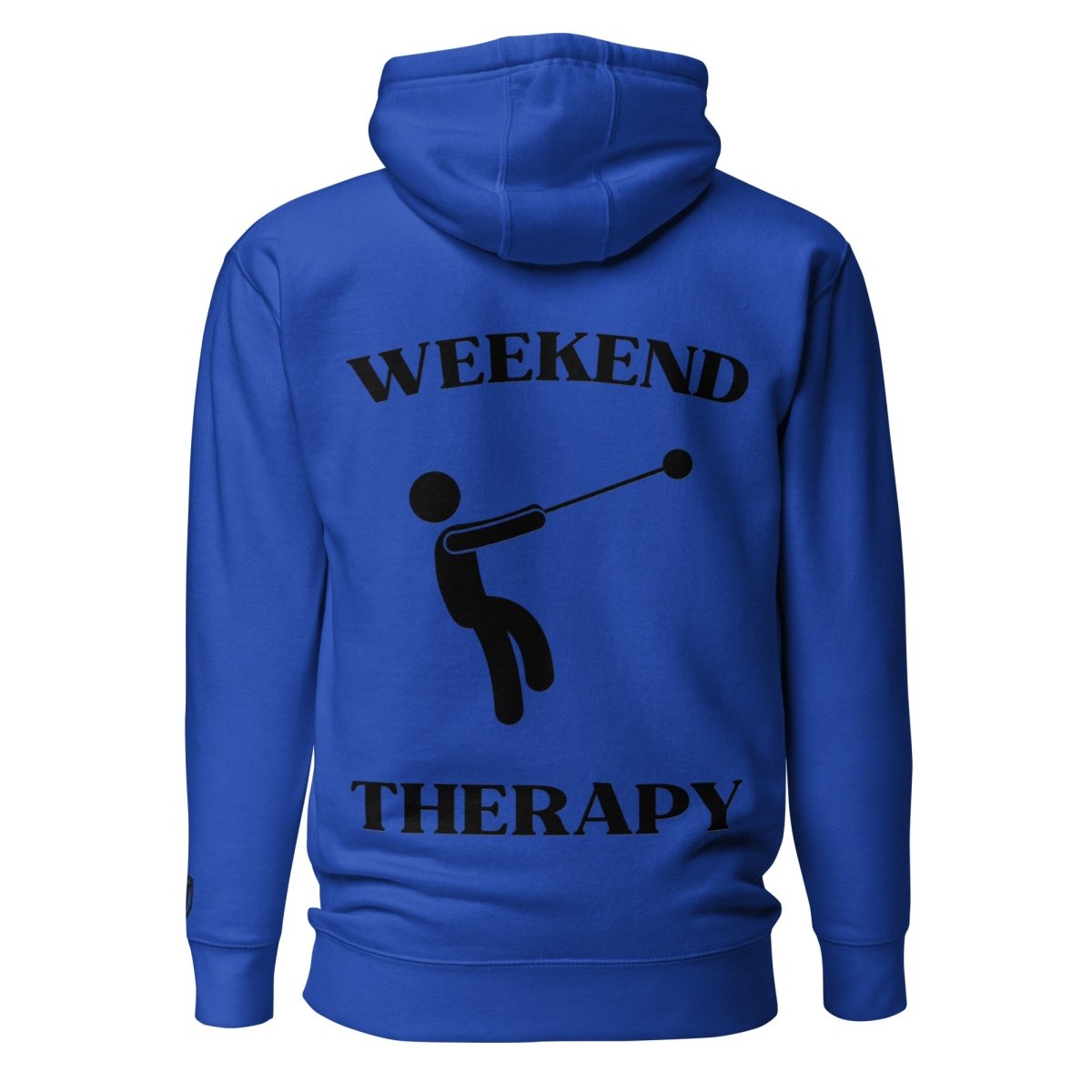 Weekend Therapy Track & Field Hoodie – Hammer Throw Edition by Weekend Therapy™ – Weekend Therapy Clothing