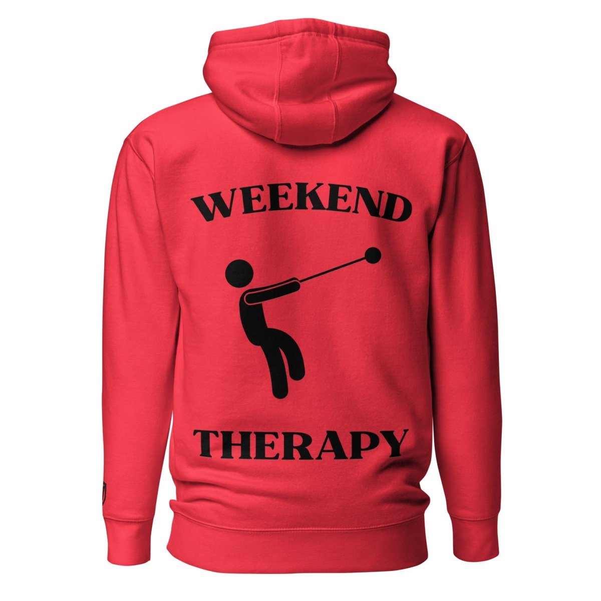 Weekend Therapy Track & Field Hoodie – Hammer Throw Edition by Weekend Therapy™ – Weekend Therapy Clothing