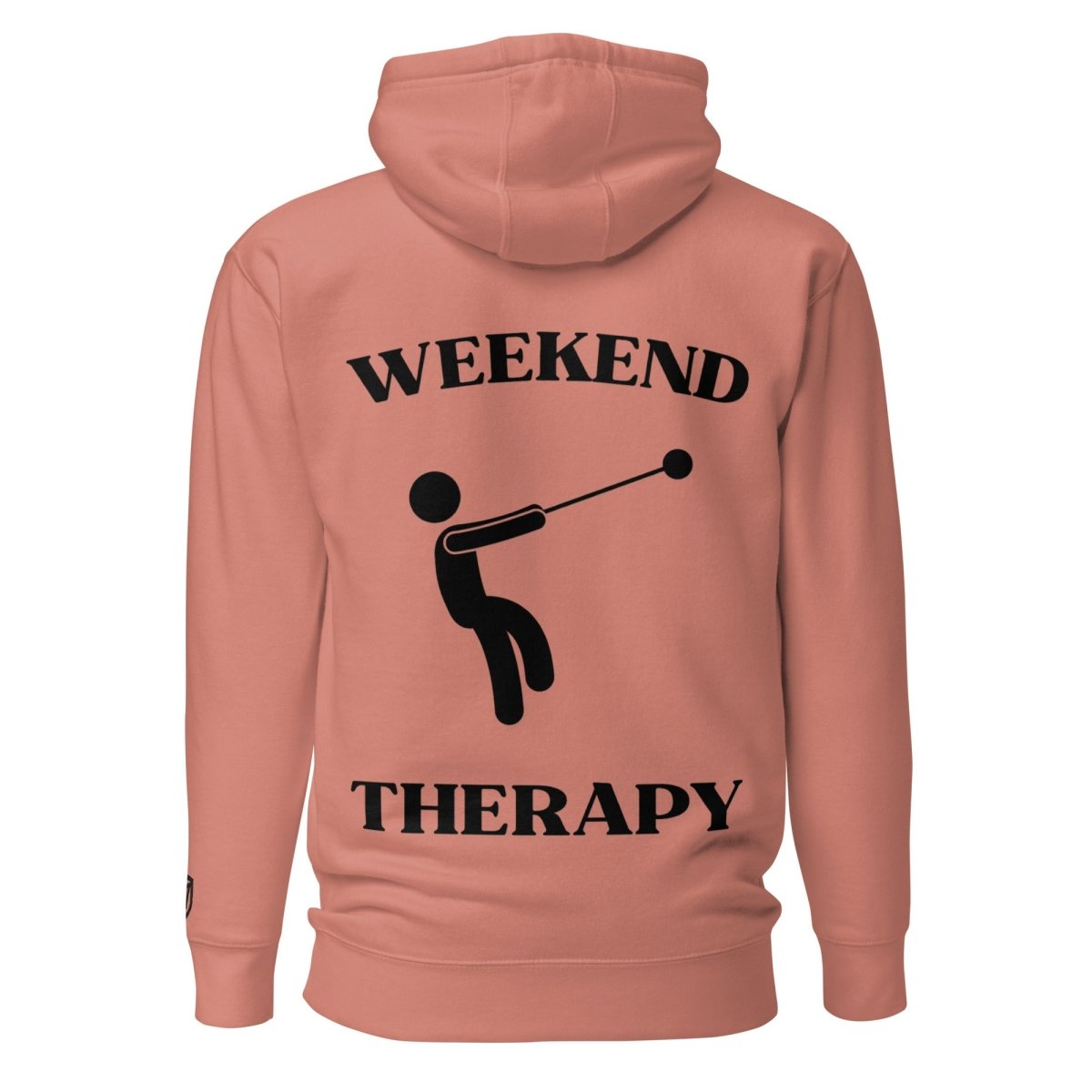 Weekend Therapy Track & Field Hoodie – Hammer Throw Edition by Weekend Therapy™ – Weekend Therapy Clothing