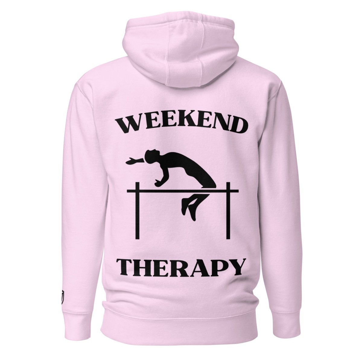 Weekend Therapy Track & Field Hoodie – High Jump Edition by Weekend Therapy™ – Weekend Therapy Clothing