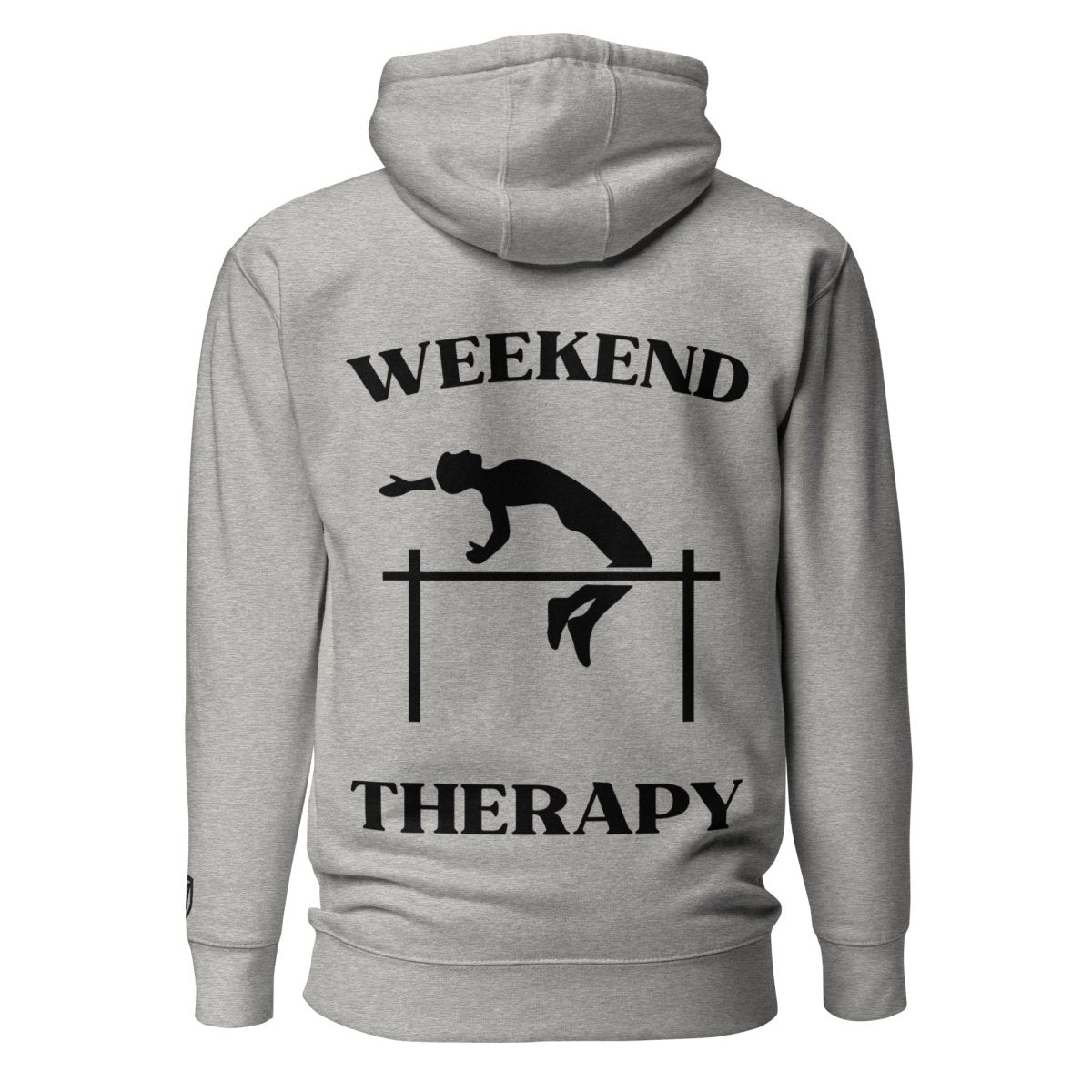Weekend Therapy Track & Field Hoodie – High Jump Edition by Weekend Therapy™ – Weekend Therapy Clothing