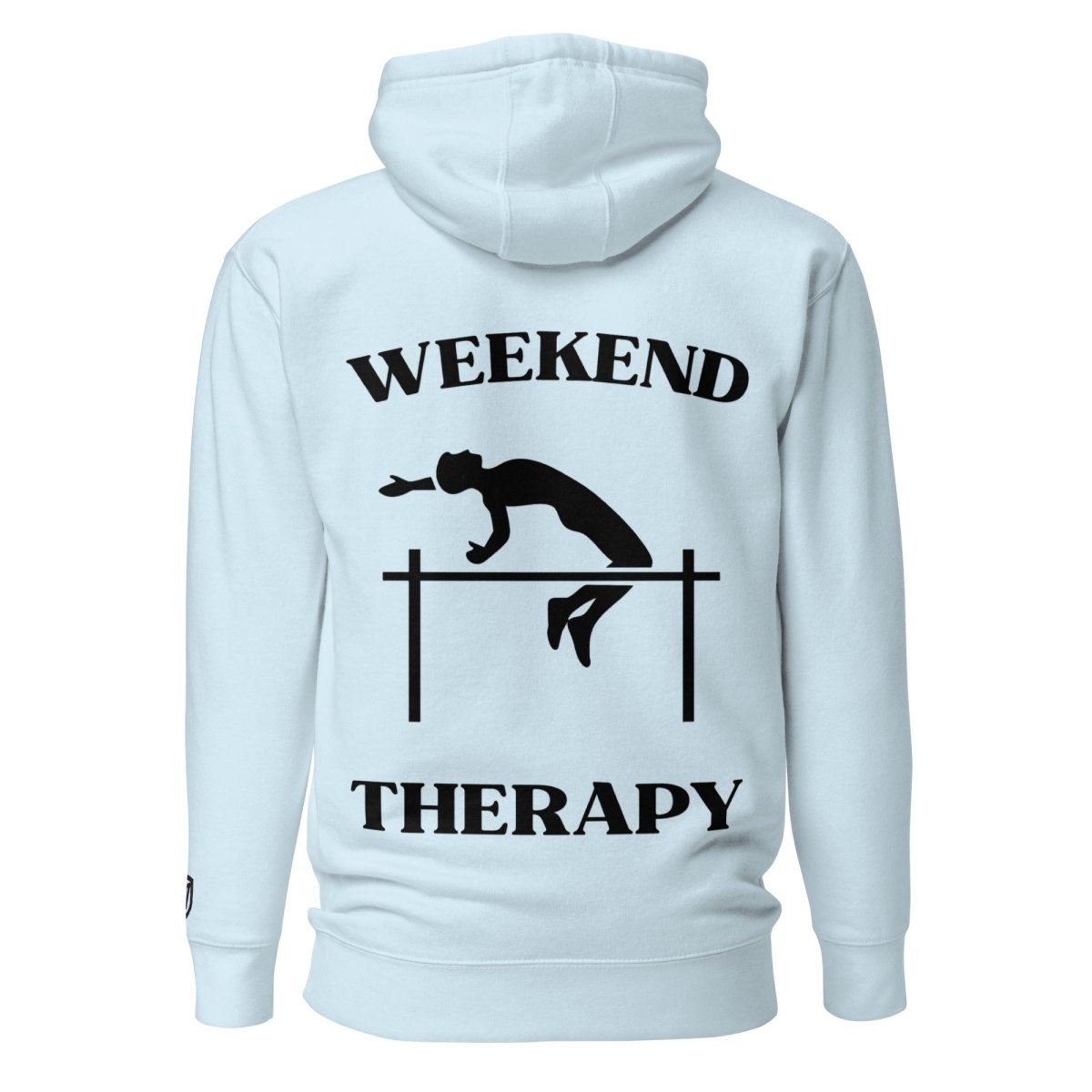Weekend Therapy Track & Field Hoodie – High Jump Edition by Weekend Therapy™ – Weekend Therapy Clothing