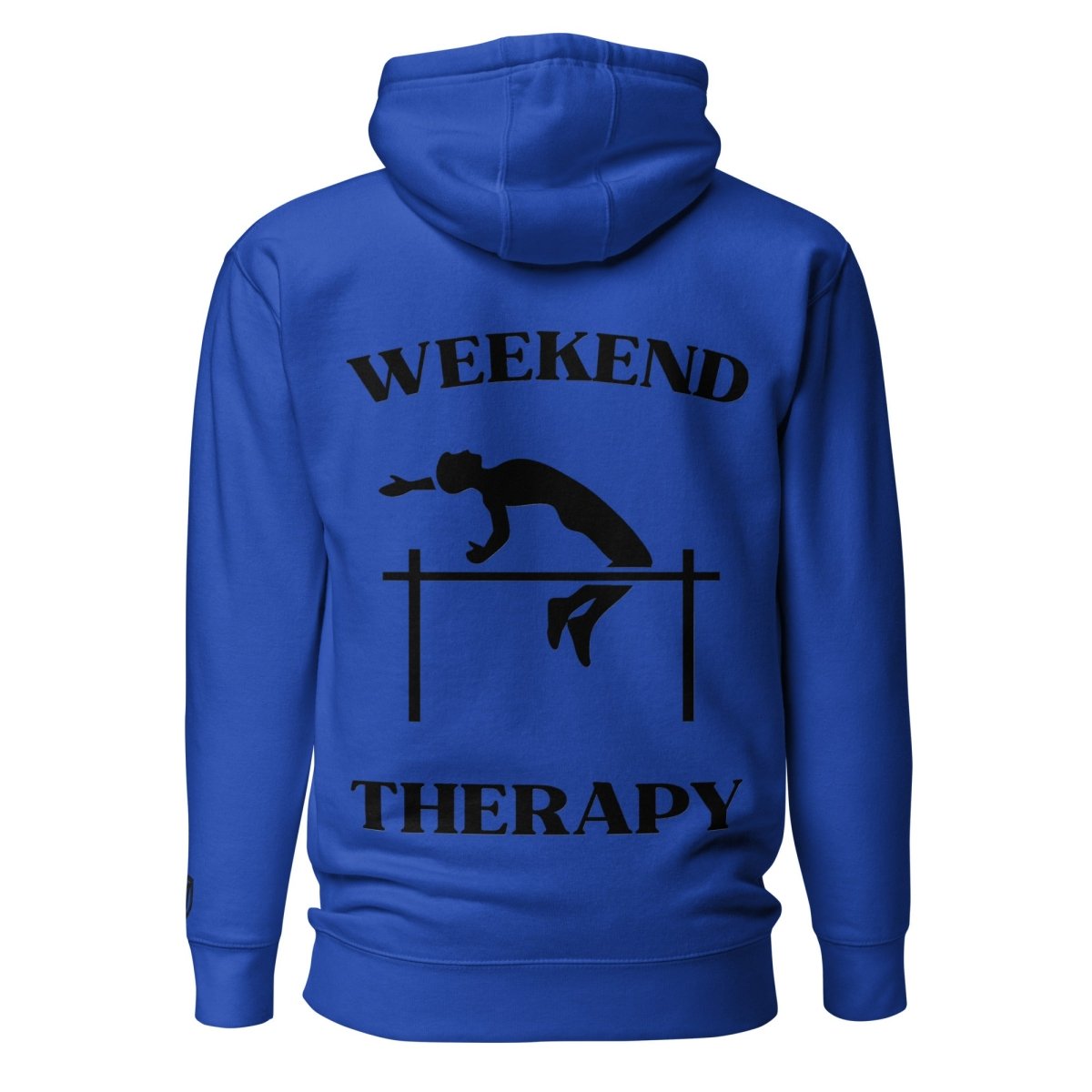 Weekend Therapy Track & Field Hoodie – High Jump Edition by Weekend Therapy™ – Weekend Therapy Clothing