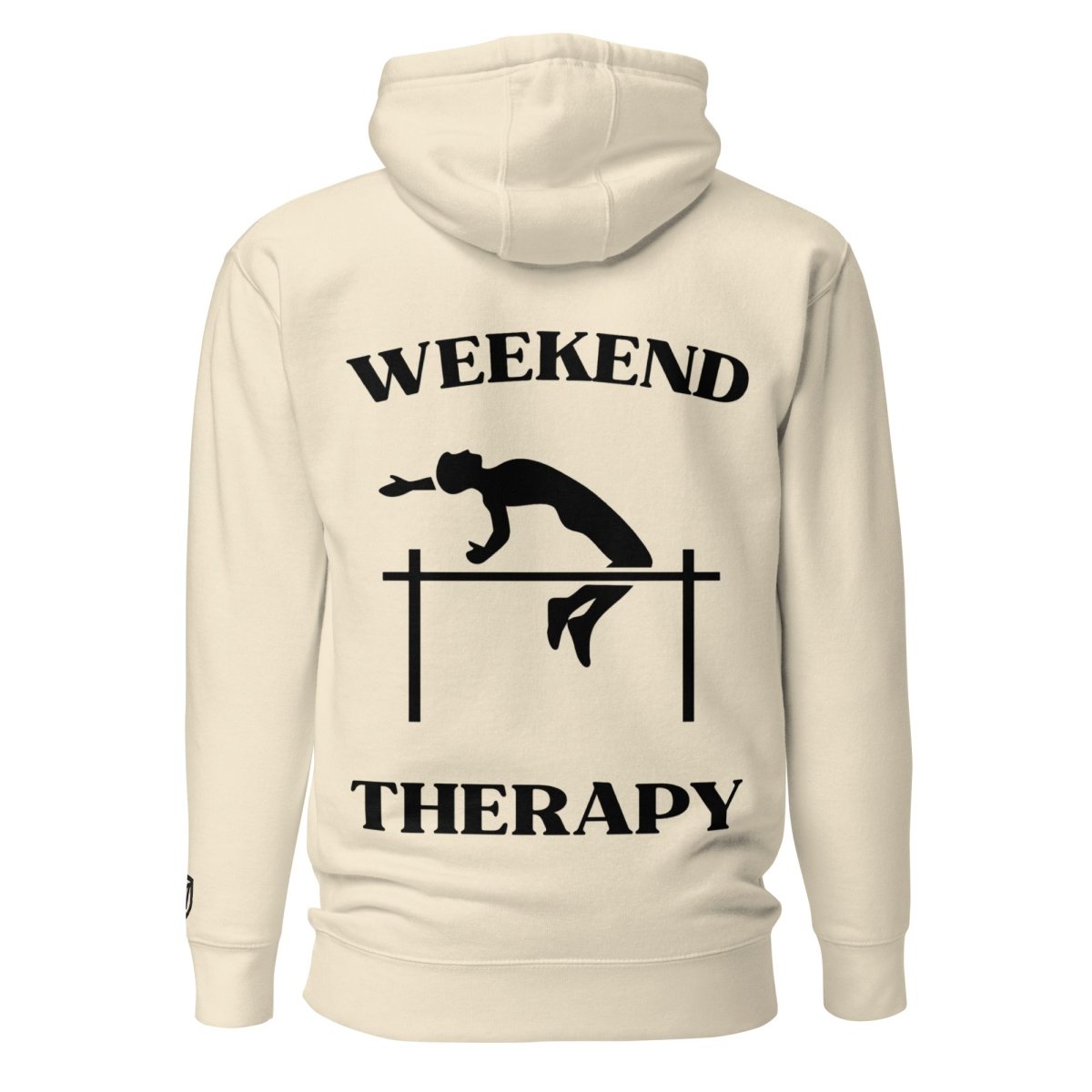 Weekend Therapy Track & Field Hoodie – High Jump Edition by Weekend Therapy™ – Weekend Therapy Clothing