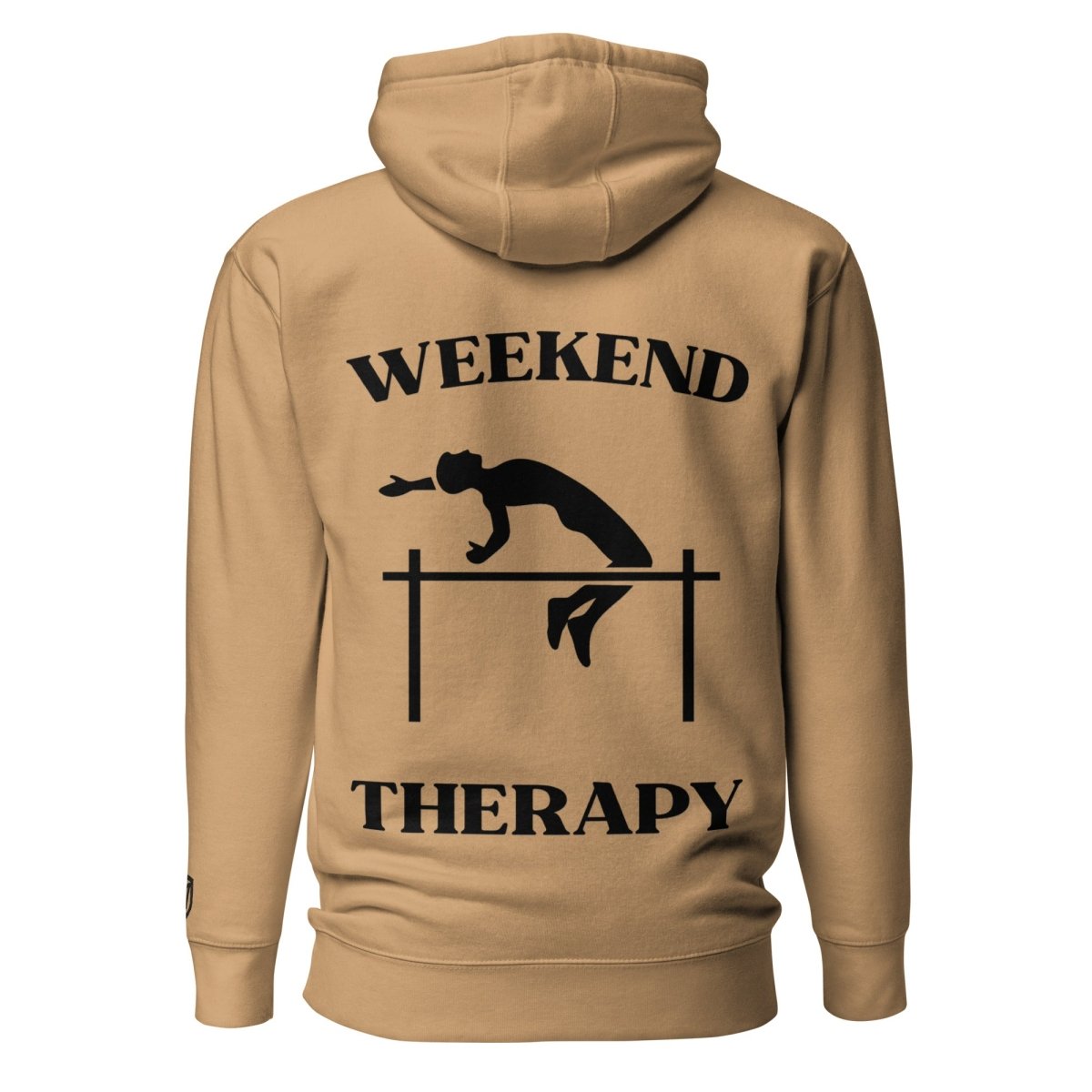 Weekend Therapy Track & Field Hoodie – High Jump Edition by Weekend Therapy™ – Weekend Therapy Clothing