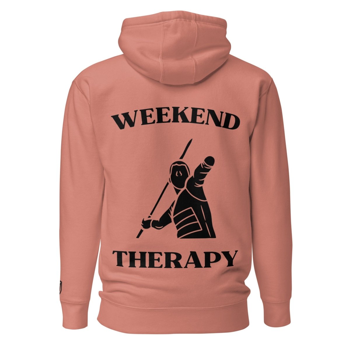 Weekend Therapy Track & Field Hoodie – Javelin Throw Edition by Weekend Therapy™ – Weekend Therapy Clothing