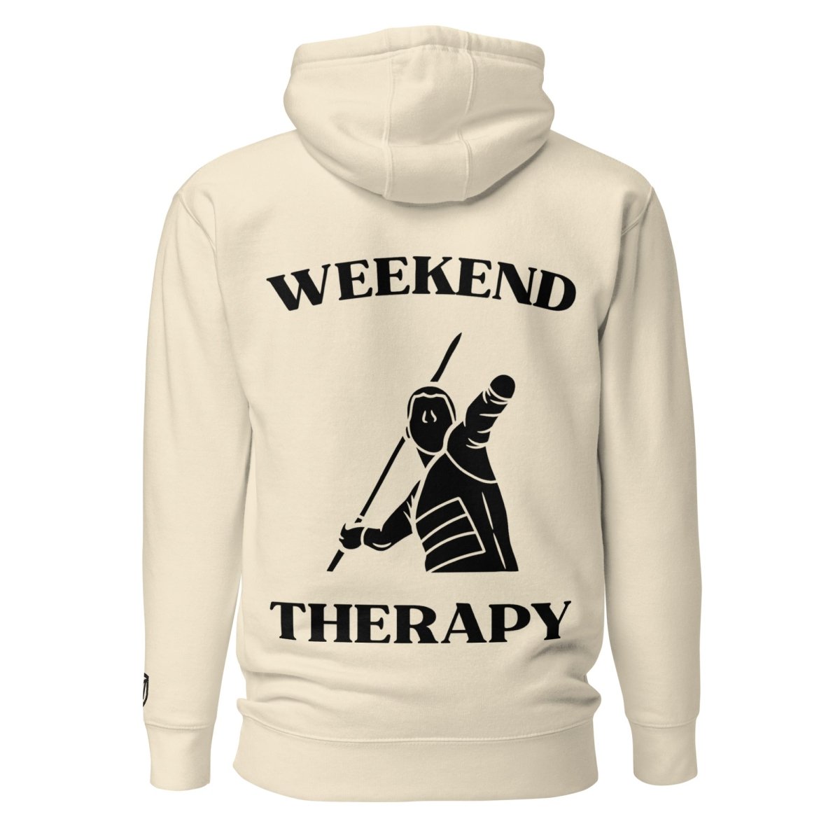 Weekend Therapy Track & Field Hoodie – Javelin Throw Edition by Weekend Therapy™ – Weekend Therapy Clothing