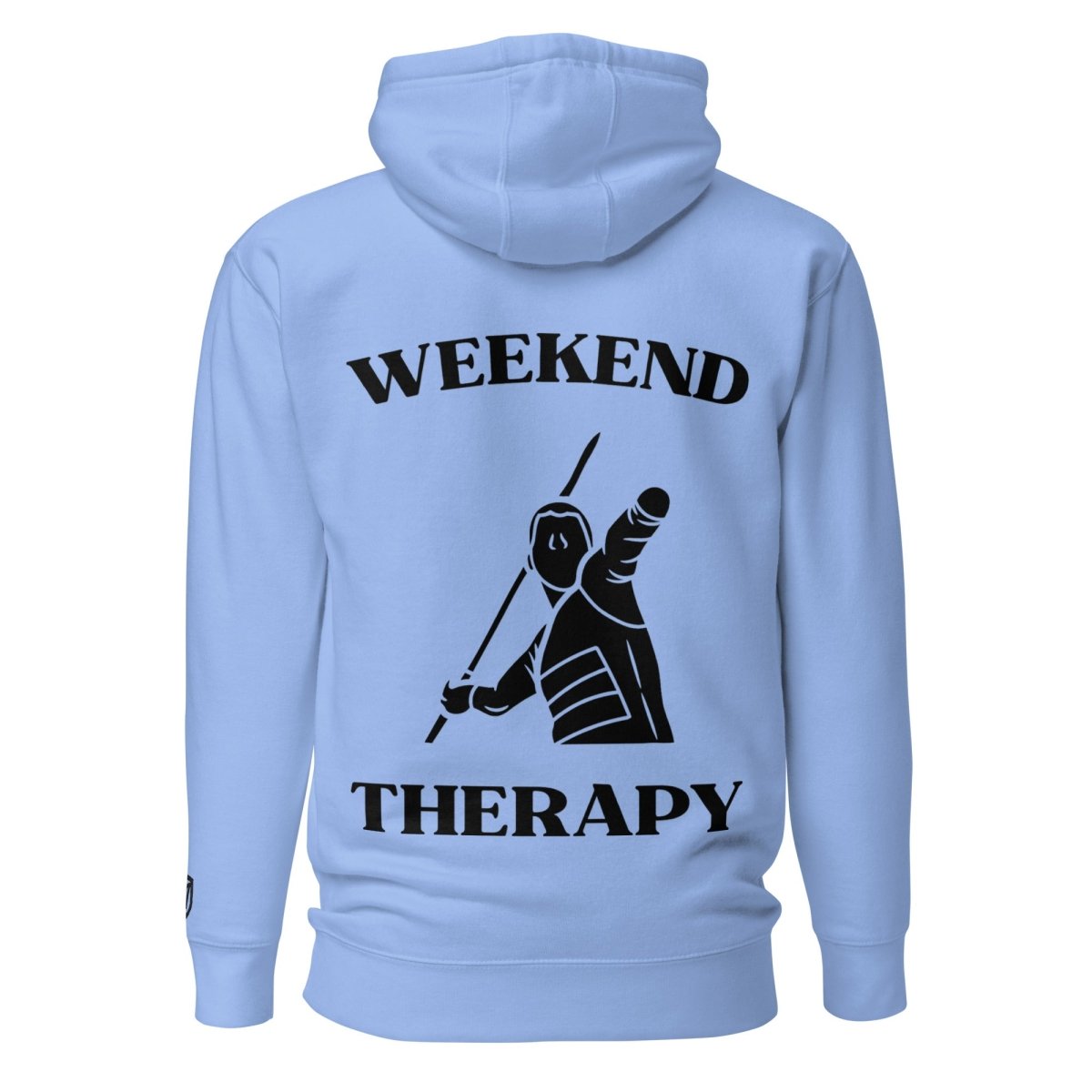 Weekend Therapy Track & Field Hoodie – Javelin Throw Edition by Weekend Therapy™ – Weekend Therapy Clothing
