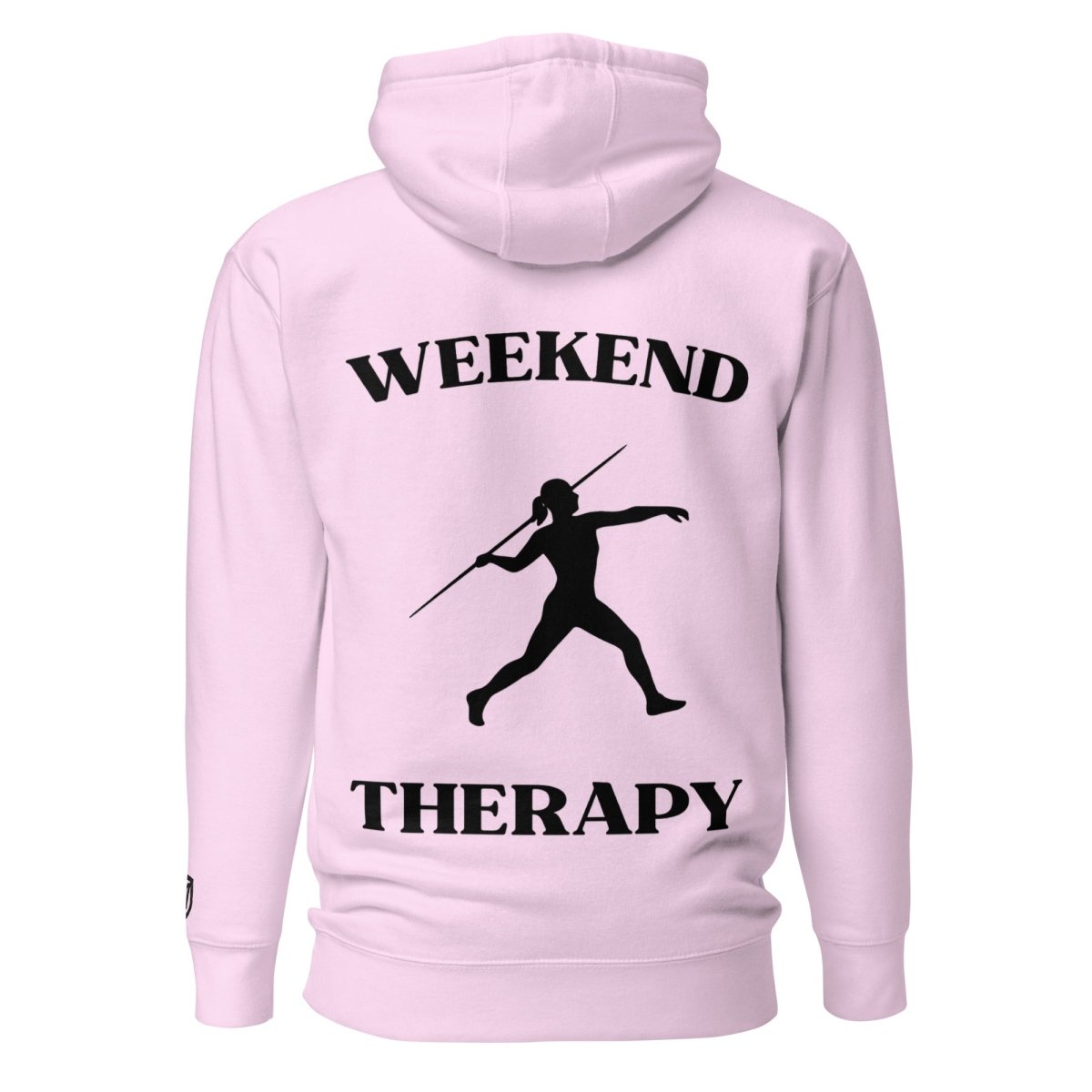 Weekend Therapy Track & Field Hoodie – Javelin Throw Edition by Weekend Therapy™ – Weekend Therapy Clothing