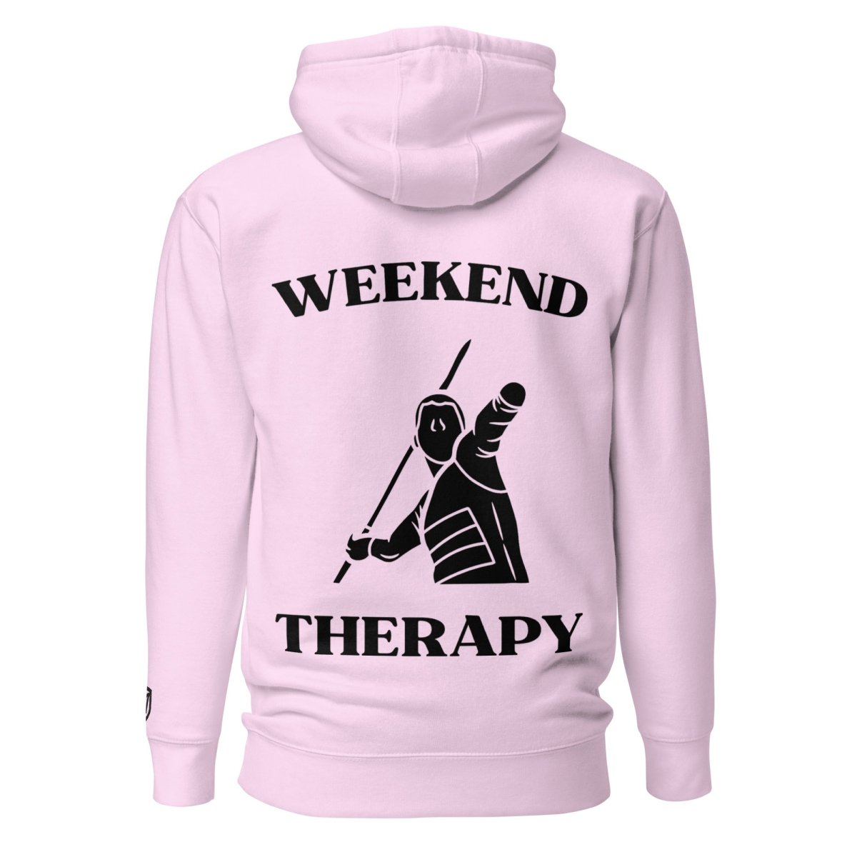 Weekend Therapy Track & Field Hoodie – Javelin Throw Edition by Weekend Therapy™ – Weekend Therapy Clothing