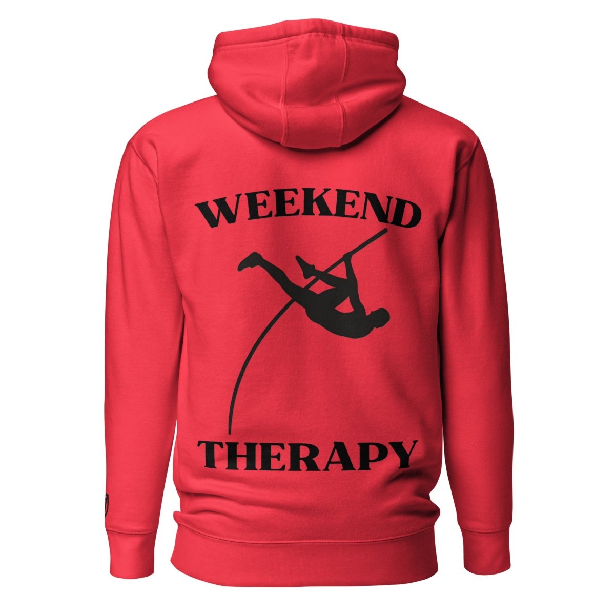Weekend Therapy Track & Field Hoodie – Pole Vault Edition by Weekend Therapy™ – Weekend Therapy Clothing