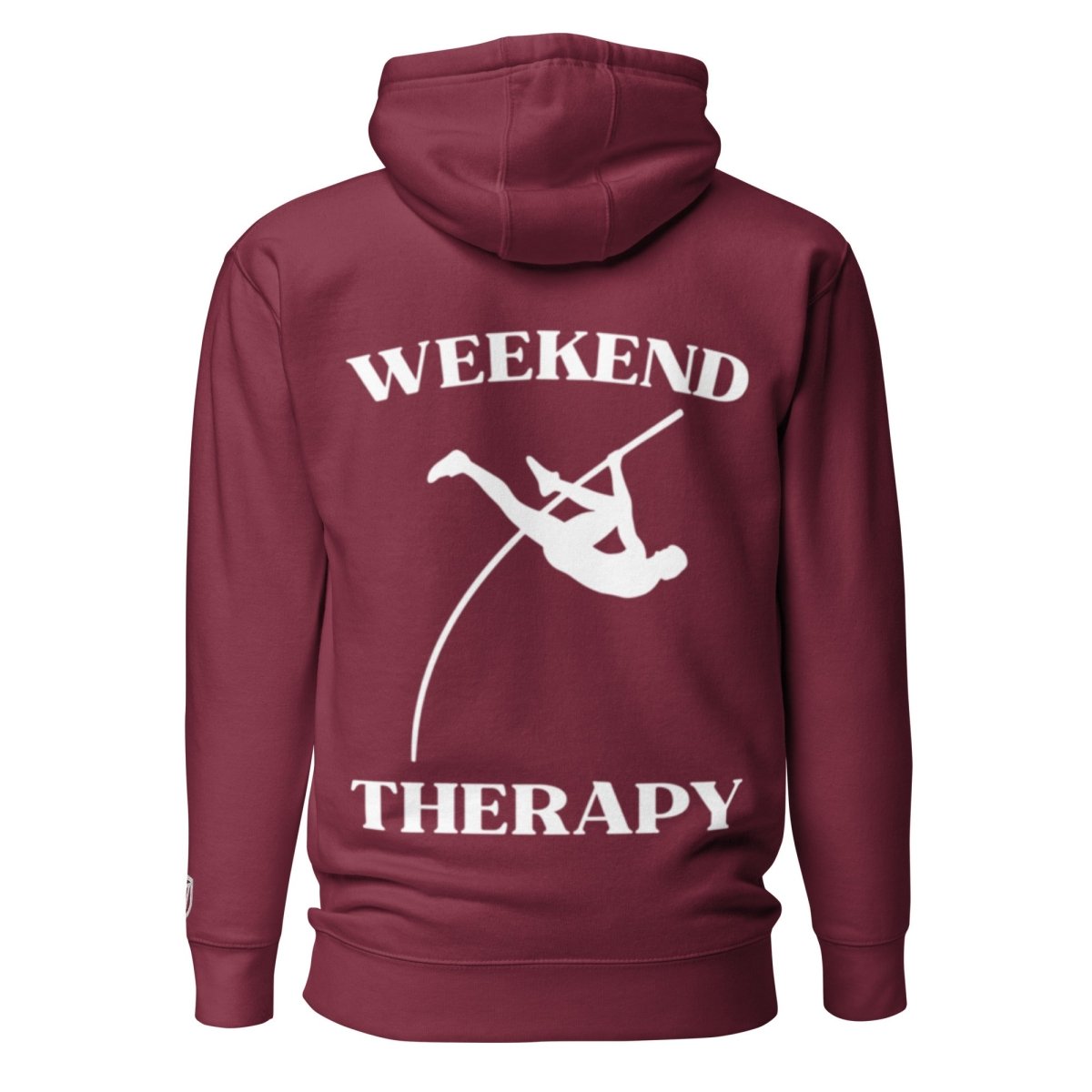 Weekend Therapy Track & Field Hoodie – Pole Vault Edition by Weekend Therapy™ – Weekend Therapy Clothing