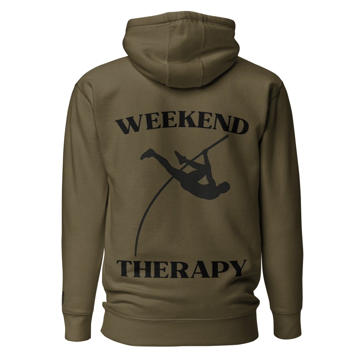 Weekend Therapy Track & Field Hoodie – Pole Vault Edition by Weekend Therapy™ – Weekend Therapy Clothing