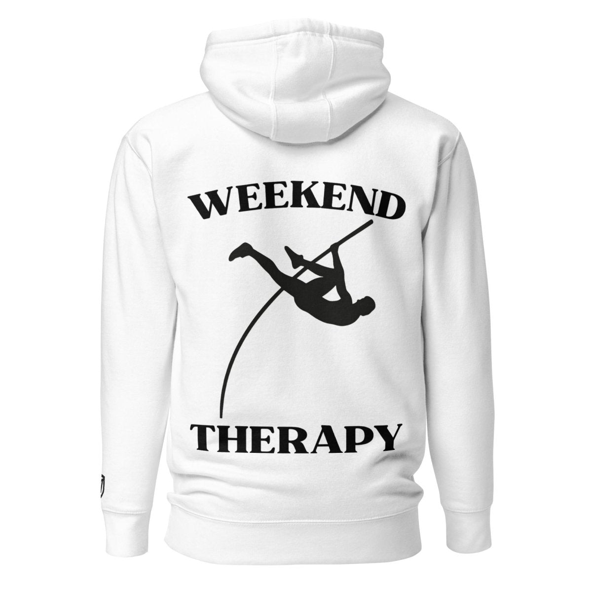 Weekend Therapy Track & Field Hoodie – Pole Vault Edition by Weekend Therapy™ – Weekend Therapy Clothing
