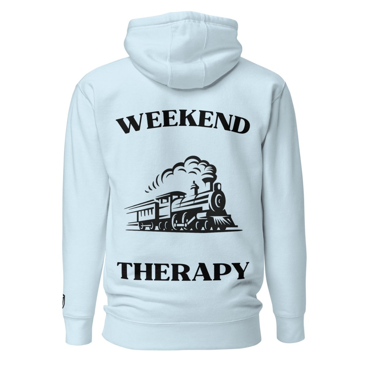 Weekend Therapy Train Hoodie – Full Steam Edition by Weekend Therapy™ – Weekend Therapy Clothing