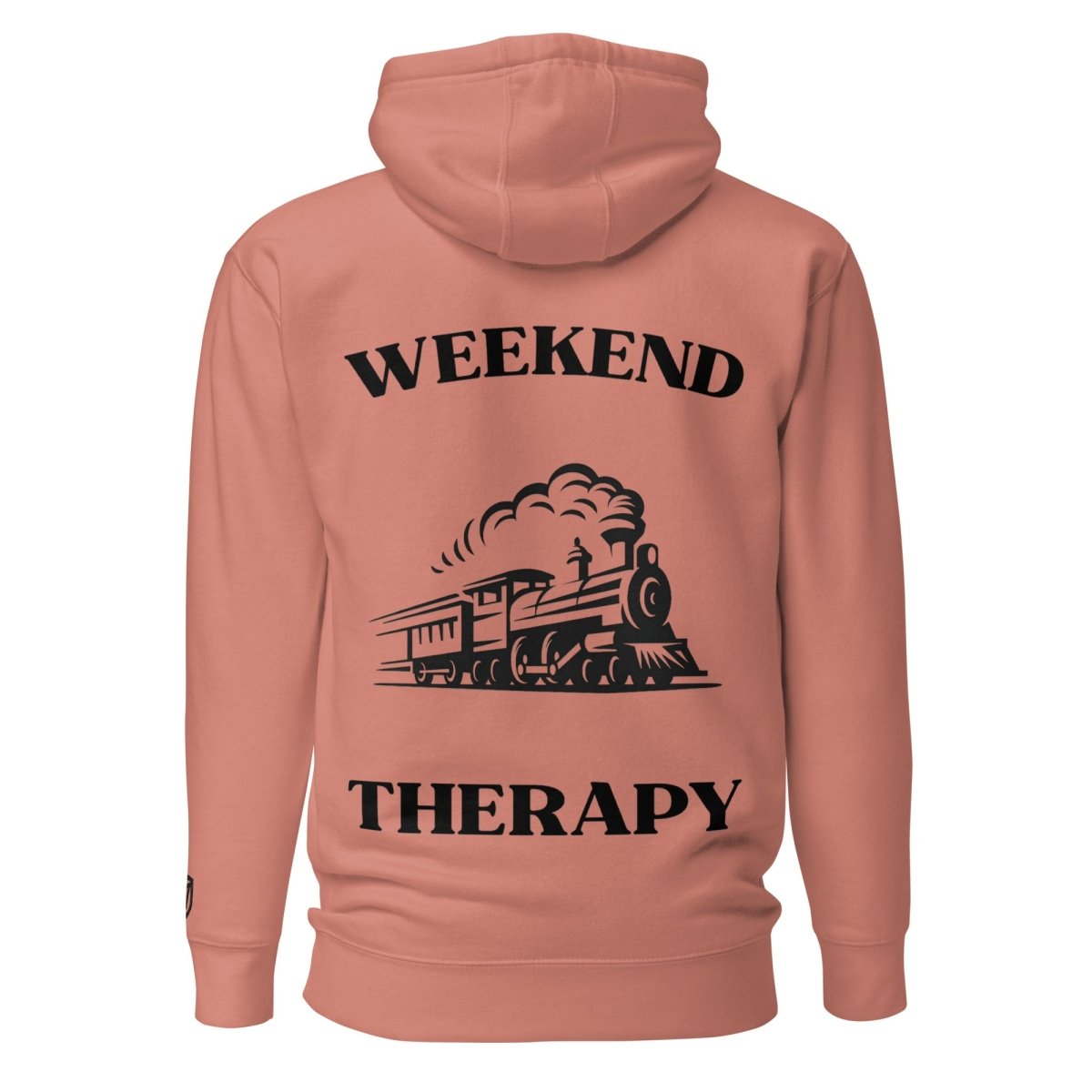 Weekend Therapy Train Hoodie – Full Steam Edition by Weekend Therapy™ – Weekend Therapy Clothing