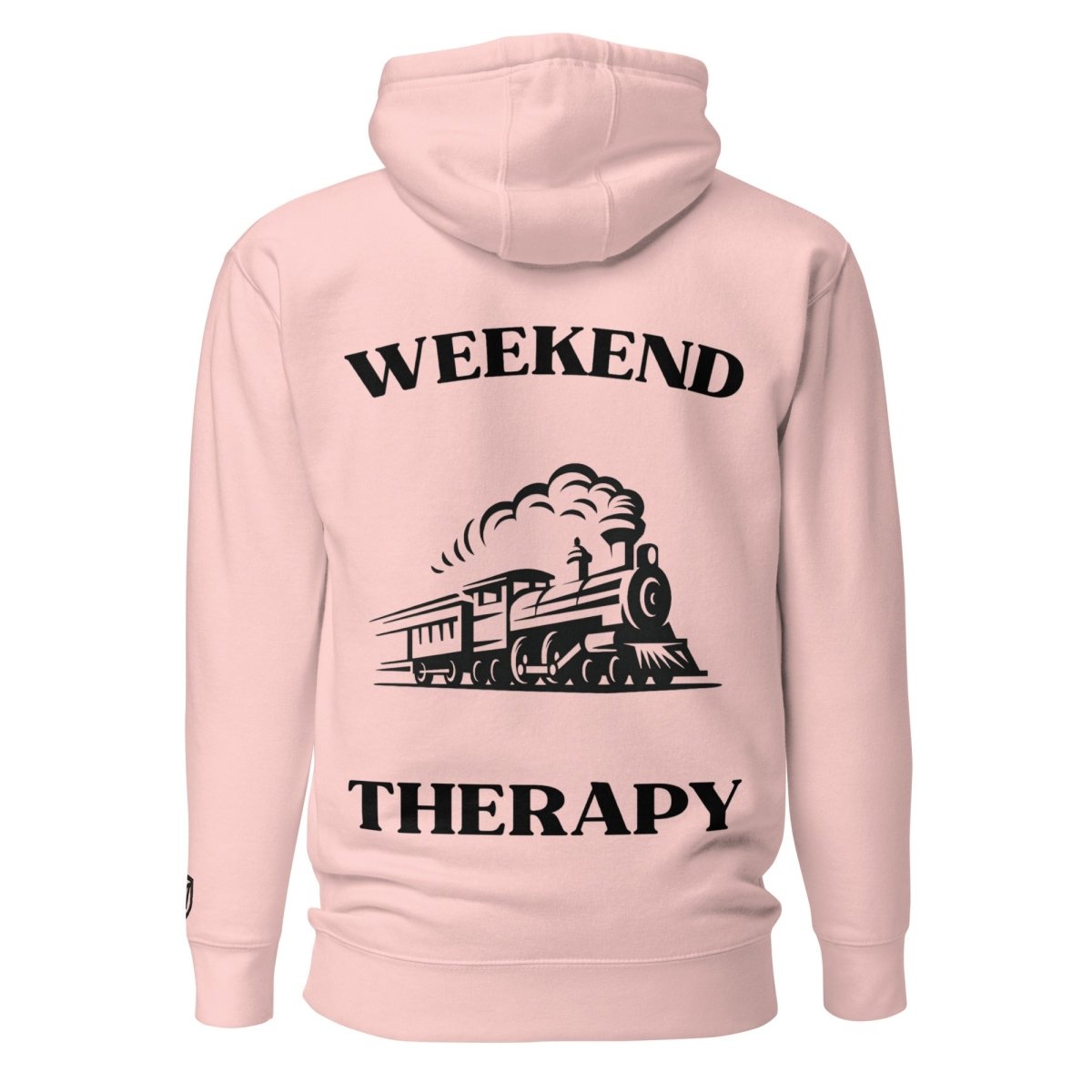 Weekend Therapy Train Hoodie – Full Steam Edition by Weekend Therapy™ – Weekend Therapy Clothing