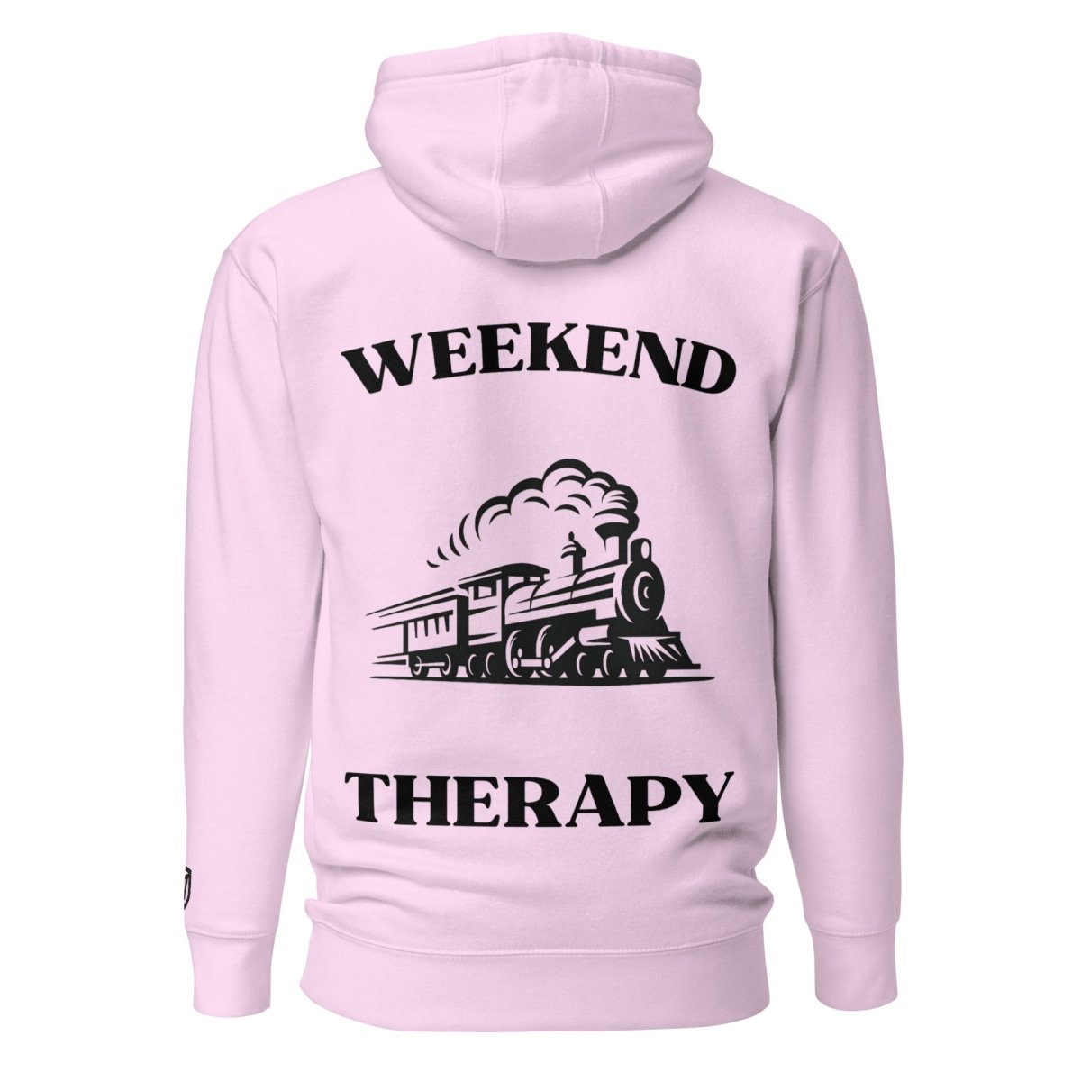 Weekend Therapy Train Hoodie – Full Steam Edition by Weekend Therapy™ – Weekend Therapy Clothing