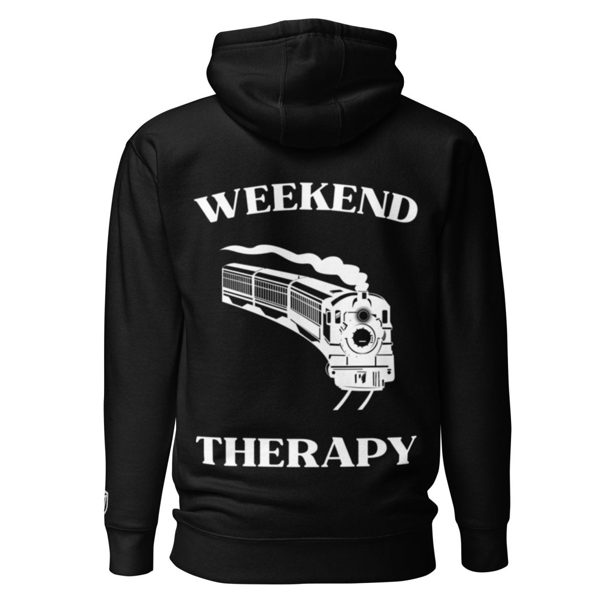 Weekend Therapy Train Hoodie – Railroad Edition by Weekend Therapy™ – Weekend Therapy Clothing