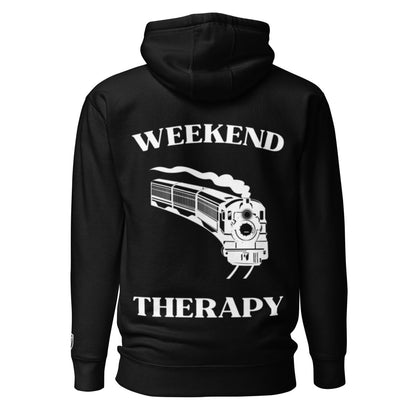 Weekend Therapy Train Hoodie – Railroad Edition by Weekend Therapy™ – Weekend Therapy Clothing