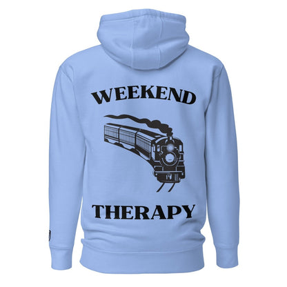 Weekend Therapy Train Hoodie – Railroad Edition by Weekend Therapy™ – Weekend Therapy Clothing