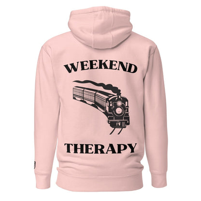 Weekend Therapy Train Hoodie – Railroad Edition by Weekend Therapy™ – Weekend Therapy Clothing