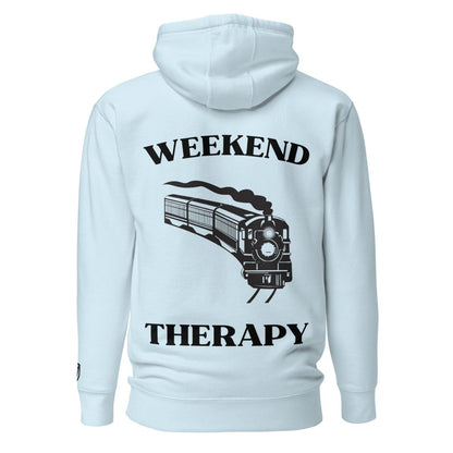 Weekend Therapy Train Hoodie – Railroad Edition by Weekend Therapy™ – Weekend Therapy Clothing