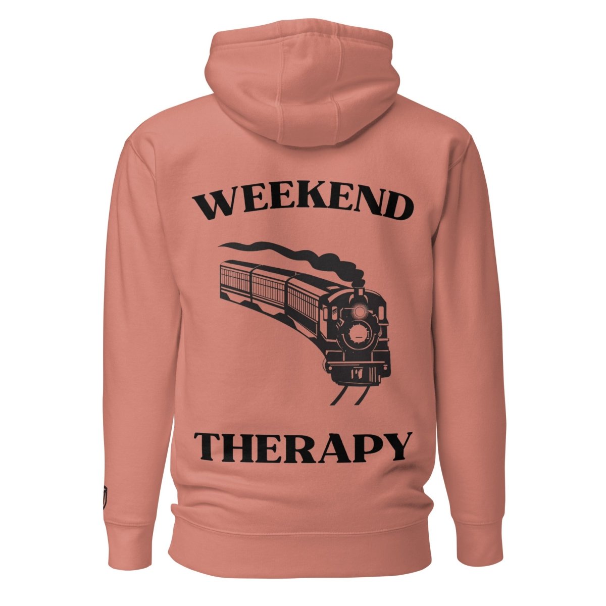 Weekend Therapy Train Hoodie – Railroad Edition by Weekend Therapy™ – Weekend Therapy Clothing
