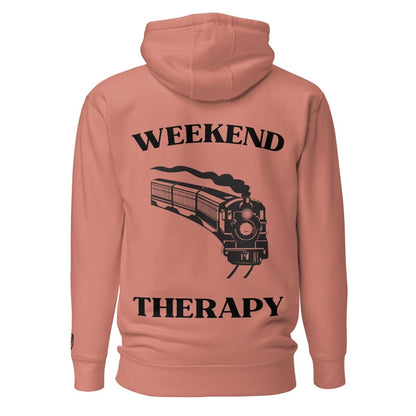 Weekend Therapy Train Hoodie – Railroad Edition by Weekend Therapy™ – Weekend Therapy Clothing